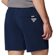 West Virginia Columbia Terminal Roamer Stretch Short